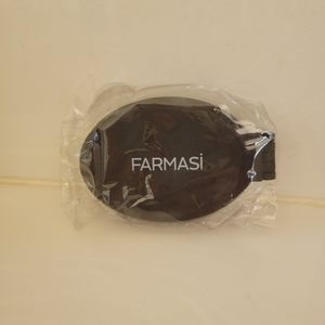 Compact mirror and brush